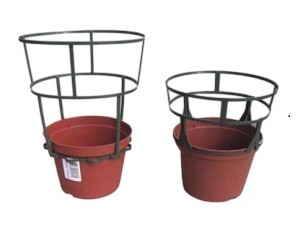Stödkorg för krukväxter top Ø15,5, botten Ø12, höjd 13cm, 960st/kart