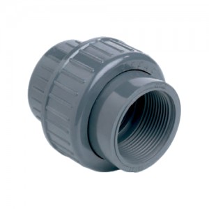 Skruvkoppling/slangkoppling med O-ring PVC Ø50 x R40/1½" 