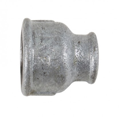 Rörkoppling galvaniserade muff med förminskning R20/¾" x R8/¼"