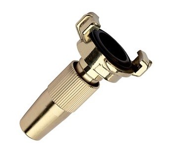 Slangmunstycke stort vattenflöde