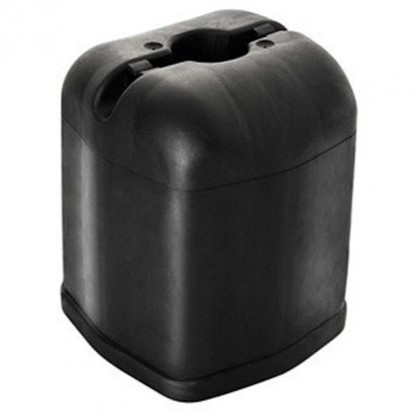 Staket post cap ECO gr&aring; 85x90mm pris/100st