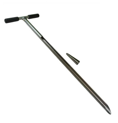 Jordprovs borr "T" 60cm rostfritt stål