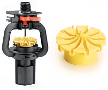 Precisionsvridare ultral&aring;g banvinkel munstycke 2mm