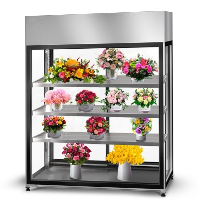 Blomsterkyl helglasad Elceta 1605x745x1995mm