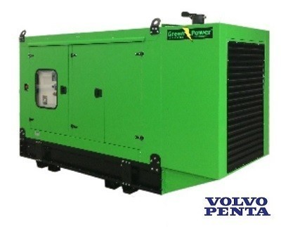Volvo Elverk STAGE 2 500kVA 400kW ljudisolerad/täckt automatisk startpanel