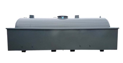 Br&auml;nsletank med uppsamlingskar 3000liter, l&auml;ngd 3640mm vikt 775kg