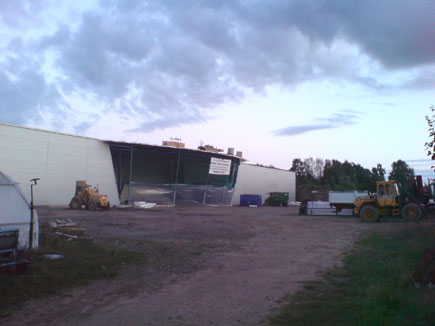 Patric Torles Jordbruk - Byggnation av ekonomibyggnad