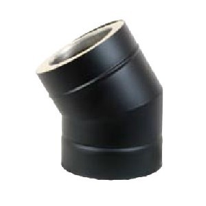Böj 30° svart 32mm, Ø200mm 