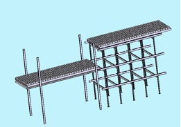 Växthusbord Mobilt vånings system
